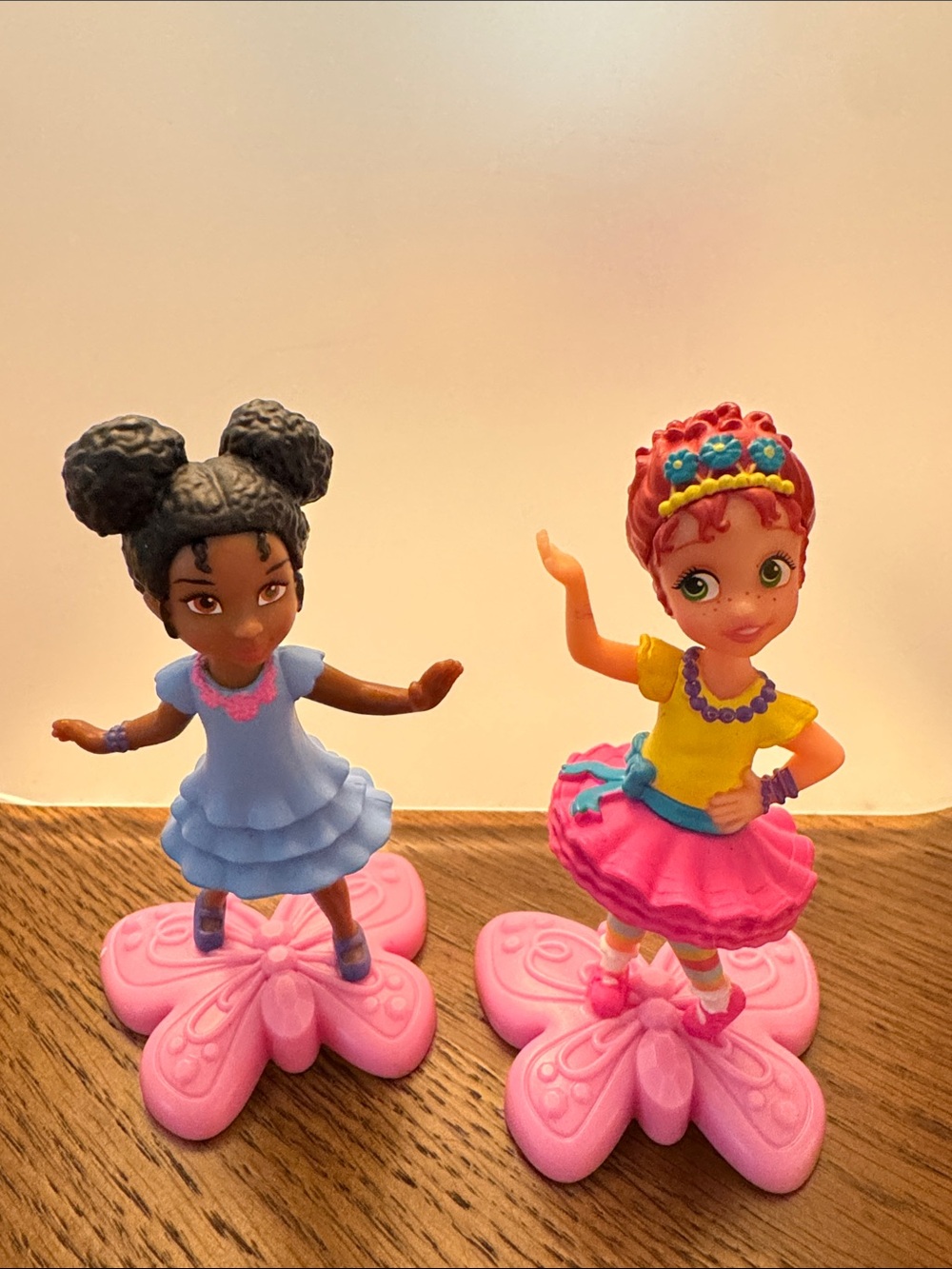Fancy Nancy and Bree Tutu Ballerina action figures made by Jakks Pacific.